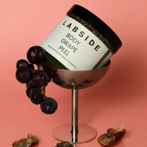 BODY GRAPE PEEL Peeling do ciała cukrowo solny o zapachu winogron 250ml (id: 6704)
