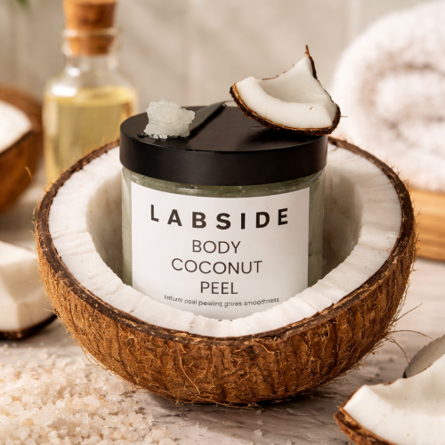 BODY COCONUT PEEL Peeling solno - cukrowy Kokos 250ml (id: 6717)