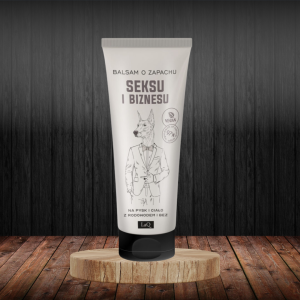 Męski balsam do ciała ZAPACH SEKSU I BIZNESU 200 ml