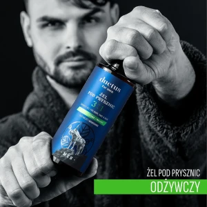 DUETUS FOR MEN Żel pod prysznic 3w1 odżywczy 300ml