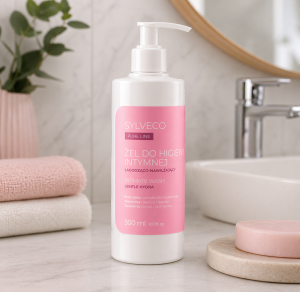 PURE LINE Łagodząco-nawilżający żel do higieny intymnej 300ml