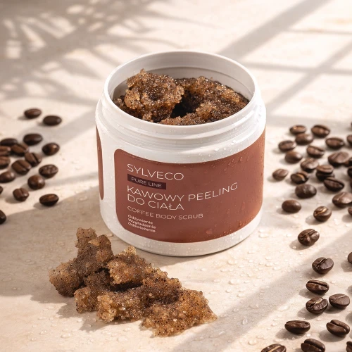 PURE LINE Kawowy peeling do ciała 400g