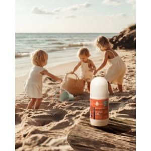 Krem przeciwsłoneczny do twarzy dla dzieci i niemowląt, SPF 50+, roll on, AIAB, 50 ml, NeBiolina