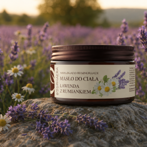 Nawilżająco regenerujące masło do ciała Lawenda z Rumiankiem 200ml