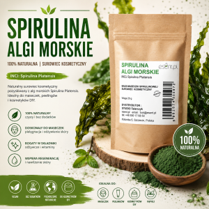 Spirulina-algi pacyficzne 20 g Esent Nawilża, regeneruje, odżywia