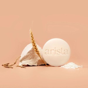 Ajurwedyjski szampon wzmacniający w kostce, Ryż i ashwagandha, 80g, Arista Ayurveda