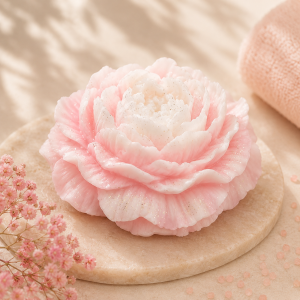 HANDMADE PEONY Mydło glicerynowe z brokatem 80g