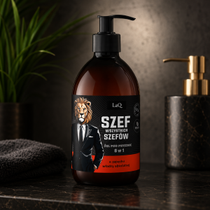 Żel pod prysznic 8 w 1 SZEF WSZYSTKICH SZEFÓW 500ml Laq