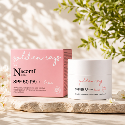 Wodoodporny krem SPF 50, Basic, 50 ml, Nacomi Next Level (id: 4929)