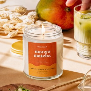 Mango Matcha świeca sojowa 200g