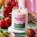 Strawberry Matcha świeca sojowa 200g (id: 6880)