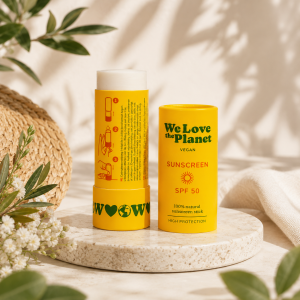 Sztyft ​​przeciwsłoneczny SPF 50, 100% naturalnych składników, wegański, 40g