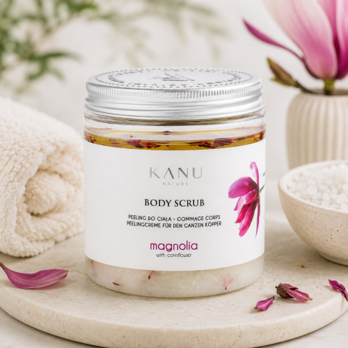 Peeling do ciała Magnolia z bławatkiem 350 g Kanu (id: 6929)