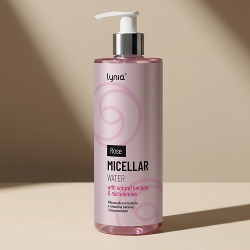 Lynia Płyn micelarny z wodą różaną oraz naturalną betainą 400ml