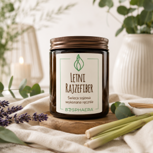 Świeca sojowa Letni Rajzefiber 190 g – naturalny zapach Bosphaera