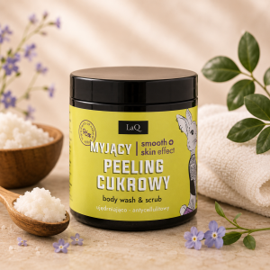 LaQ Myjący peeling cukrowy Niezapominajka 220 g