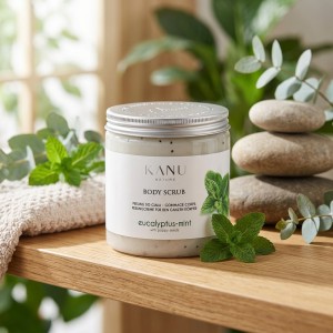 Peeling do stóp Miętowo-eukaliptusowy z makiem 350 g Kanu