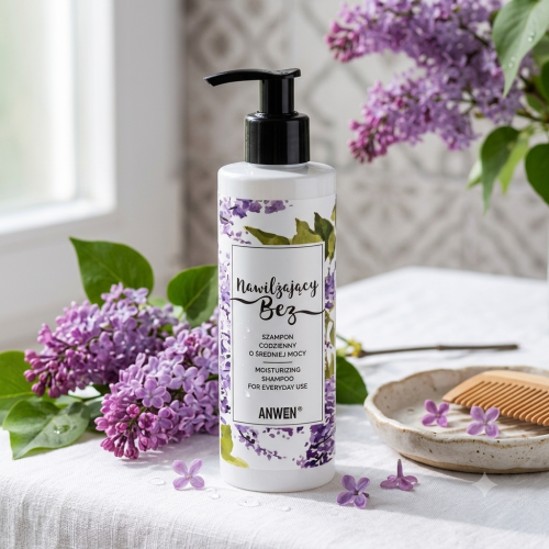 Szampon nawilżający Bez 200ml Anwen