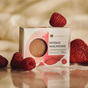 Mydło malinowe 100g Opcja Natura
