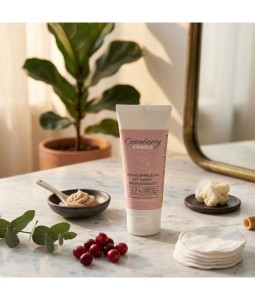 Peeling bambusowy do twarzy Cranberry Glow 50 ml Nova Kosmetyki