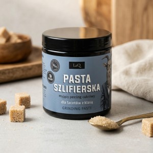 LaQ Męski cukrowy peeling myjący Kozioł 220 g 