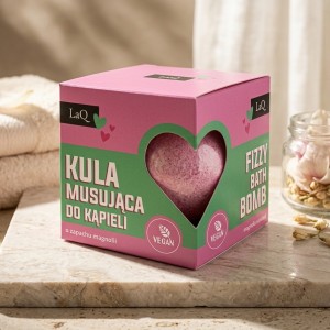 LaQ Kula do kąpieli MAGNOLIA I RÓŻOWY PIEPRZ 135g 