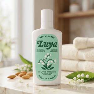 Żel pod prysznic, Konwalia i Migdał, 400ml Luya