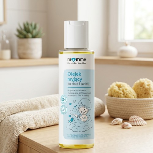 Olejek myjący do ciała i kąpieli od 1. dnia życia 150ml (id: 7056)