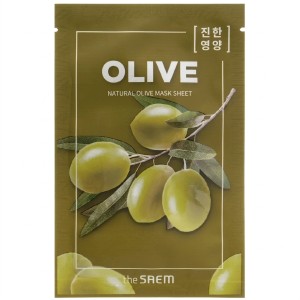 THE SAEM Natural Mask Sheet Maska na tkaninie Olive 