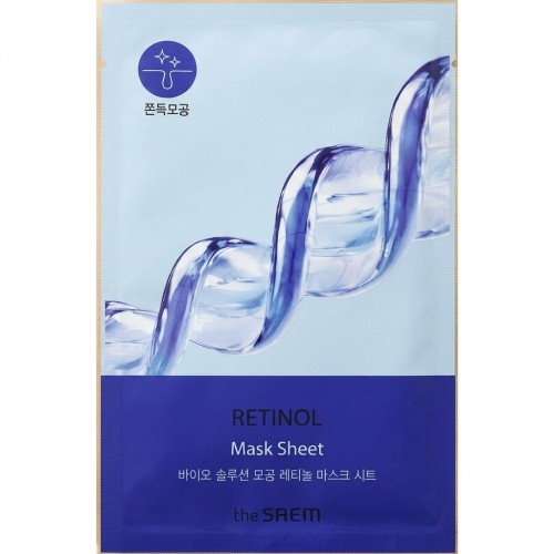 THE SAEM Bio Solution Maska w płachcie nawilżająca - Retinol