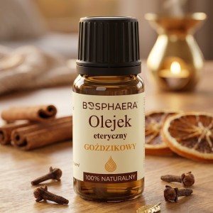 Naturalny olejek eteryczny goździkowy 10ml Bosphaera
