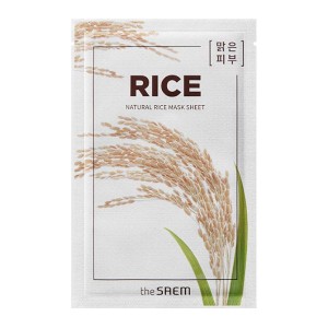 THE SAEM Natural Mask Sheet Maska na tkaninie Rice 21ml