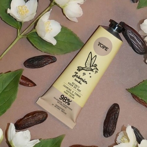 Naturalny kojący krem do rąk Jaśmin &amp; tonka 50ml Yope