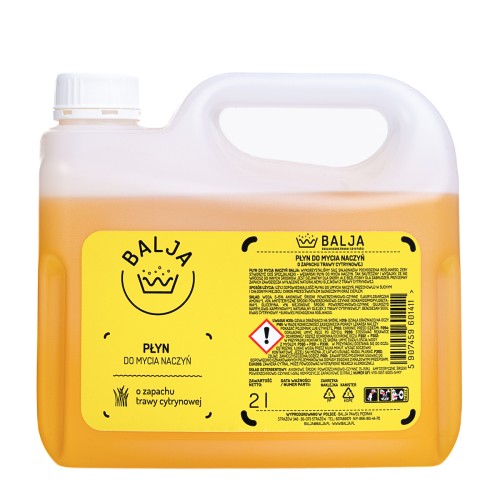 Płyn do mycia naczyń – Trawa cytrynowa 2L refill (id: 7173)